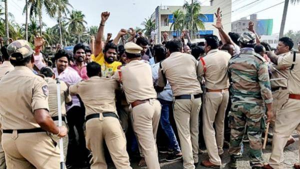 పోలీస బందోబస్తు.. ఆచితూచి నిర్ణయాలు