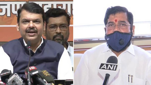 షిండేతో కలిసి గవర్నర్ వద్దకు ఫడ్నవీస్