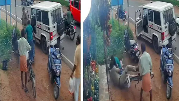 కత్తి తీసి దాడి..