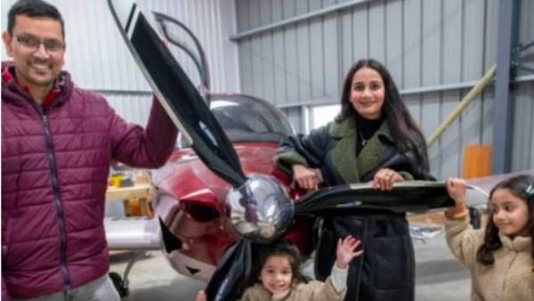 UK based keralite flied plane after two years it was build in covid 19 lockdown UK based keralite flied plane after two years it was build in covid 19 lockdown