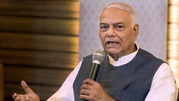 oppositions presidential candidate yashwant sinha slams nda policies, thanked kcr in hyd oppositions presidential candidate yashwant sinha slams nda policies, thanked kcr in hyd