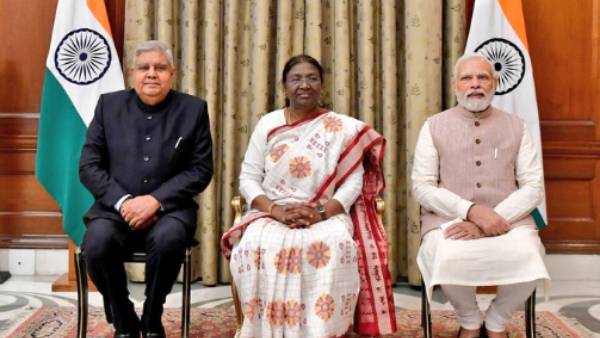 Jagdeep Dhankhar Sworn In As 14th Vice President Of India In Presence Of PM Modi Jagdeep Dhankhar Sworn In As 14th Vice President Of India In Presence Of PM Modi