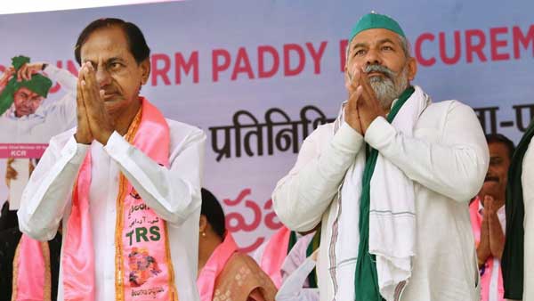 రాకేష్ టికాయత్ తోపాటు వివిధ రాష్ట్రాల రైతుసంఘాల నేతలతో సీఎం కేసీఆర్ భేటీ..ఎందుకంటే!!