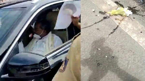 EX CM: మాజీ సీఎం కారు మీద కోడిగుడ్లతో దాడి, మీ సంస్కారం ఇదేనా ?, మండిపడిన బీఎస్ వై, హెచ్ డీకే! 