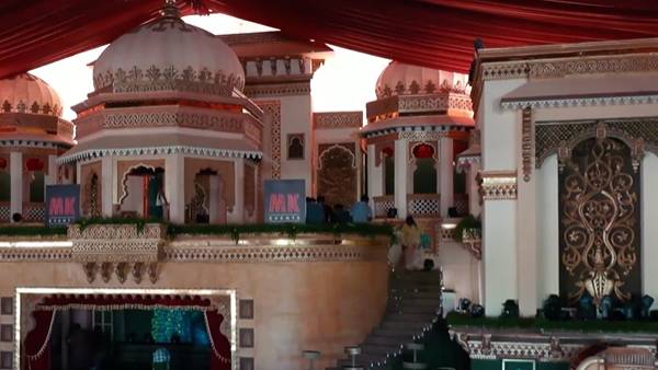 బాహుబలి సెట్టింగులు, 250కోట్ల భారీబడ్జెట్ తో పొంగులేటి శ్రీనివాసరెడ్డి కుమార్తె వివాహ రిసెప్షన్!!