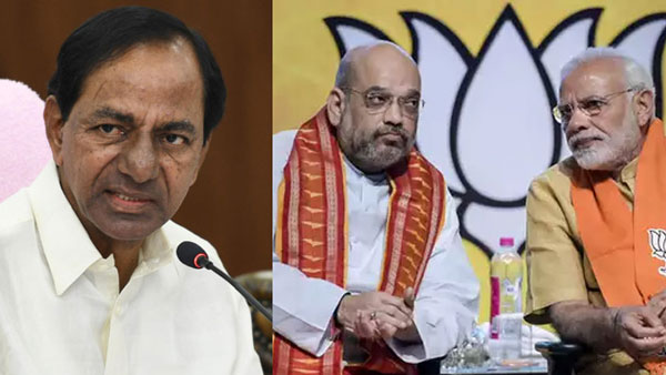 కేసీఆర్ కు కేంద్రం షాక్-అధికారికంగా విముక్తి దినోత్సవం-కేసీఆర్, షిండే, బొమ్మైకూ ఆహ్వానం