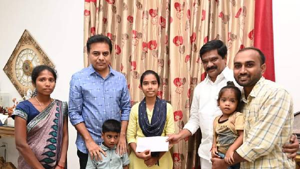 శభాష్ రుద్రరచన.. భావోద్వేగానికి గురైన మంత్రి కేటీఆర్; స్పూర్తినిచ్చే ఆ యువతి కథ ఇదే!!