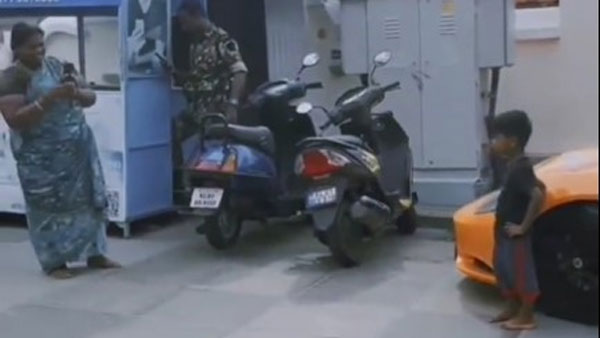 Viral Video: ఇదే కదా కల్మషం లేని ప్రేమంటే.. కొడుకును ఫొటో తీస్తూ అమ్మ సంబురం..