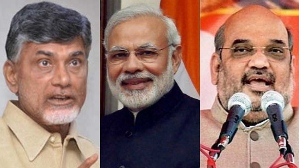 నరేంద్రమోడీ, అమిత్ షా టార్గెట్ చంద్రబాబునాయుడు??