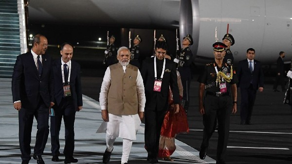 ఉజ్బెక్‌లో మోదీ: పుతిన్‌ సహా చైనా అధ్యక్షుడితో ముఖాముఖి భేటీ..!!