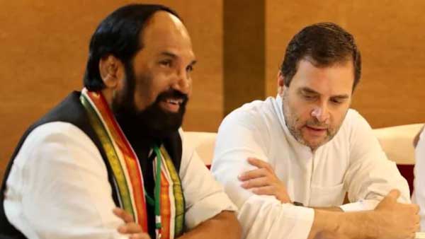 కాంగ్రెస్ ఎంపీ ఉత్తమ్ కుమార్ రెడ్డికి ఏపీలో డిప్యూటేషన్-రాహుల్ యాత్ర బాధ్యత