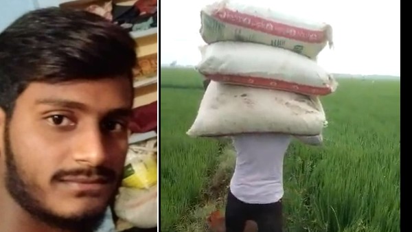 మట్టిలో మాణిక్యం.. పొలం గట్టుపై 150కిలోల బరువు అవలీలగా మోసిన వరంగల్ బాహుబలి!!