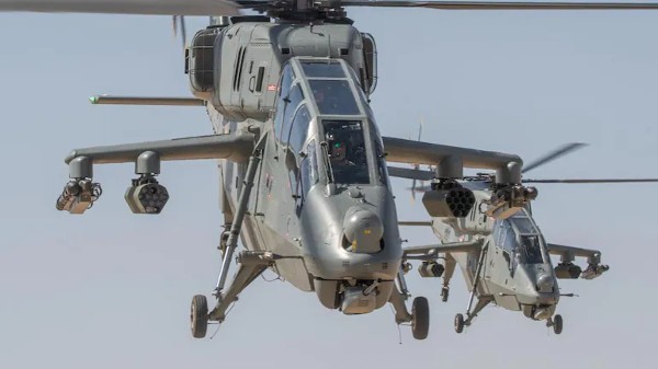 Rajnath Singh inducts indigenous light combat choppers Rajnath Singh inducts indigenous light combat choppers