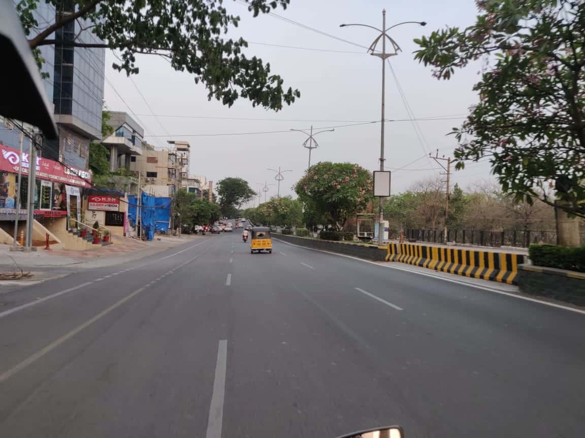 roads are empty due to eclipse roads are empty due to eclipse