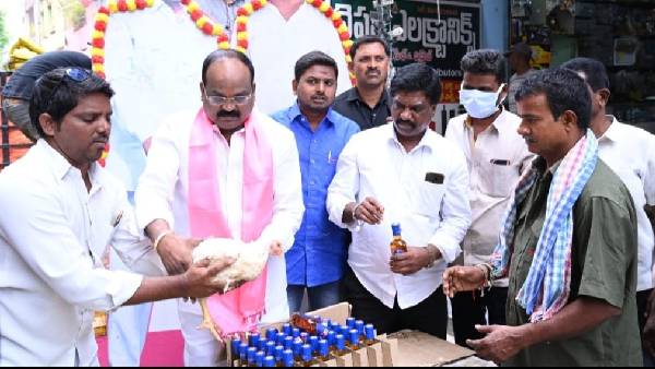 కేసీఆర్ కోసం ప్రత్యేక పూజలు చేసిన రాజనాల శ్రీహరి