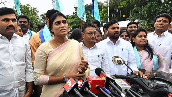 గూండాలు, బందిపోట్ల పార్టీనే.. ఈ జన్మ ఎందుకు?: షర్మిల