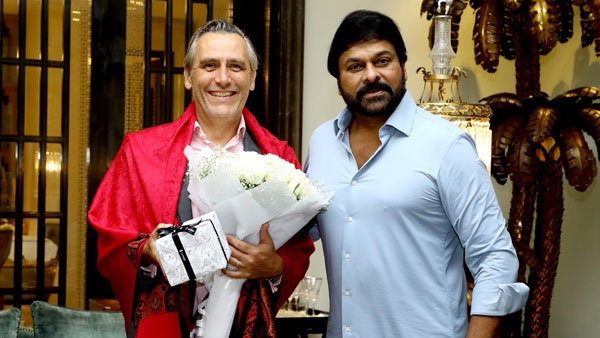 british deputy high commissioner meets actor chiranjeevi in Hyderabad british deputy high commissioner meets actor chiranjeevi in Hyderabad