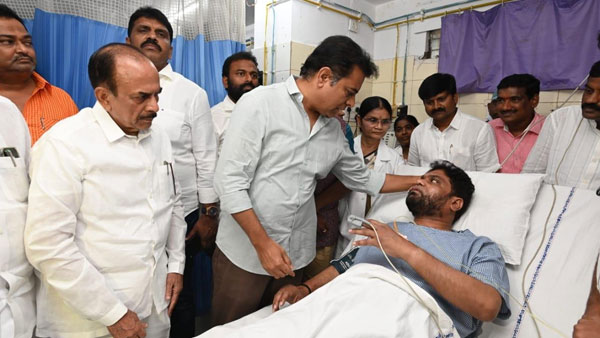 minister ktr warned to bjp leaders for attack minister ktr warned to bjp leaders for attack
