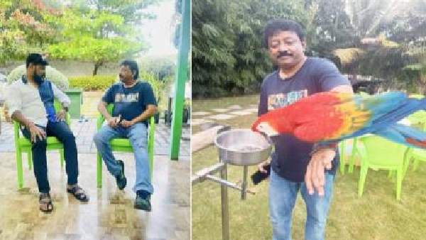 director ramgopal varma meet chikoti praveen director ramgopal varma meet chikoti praveen