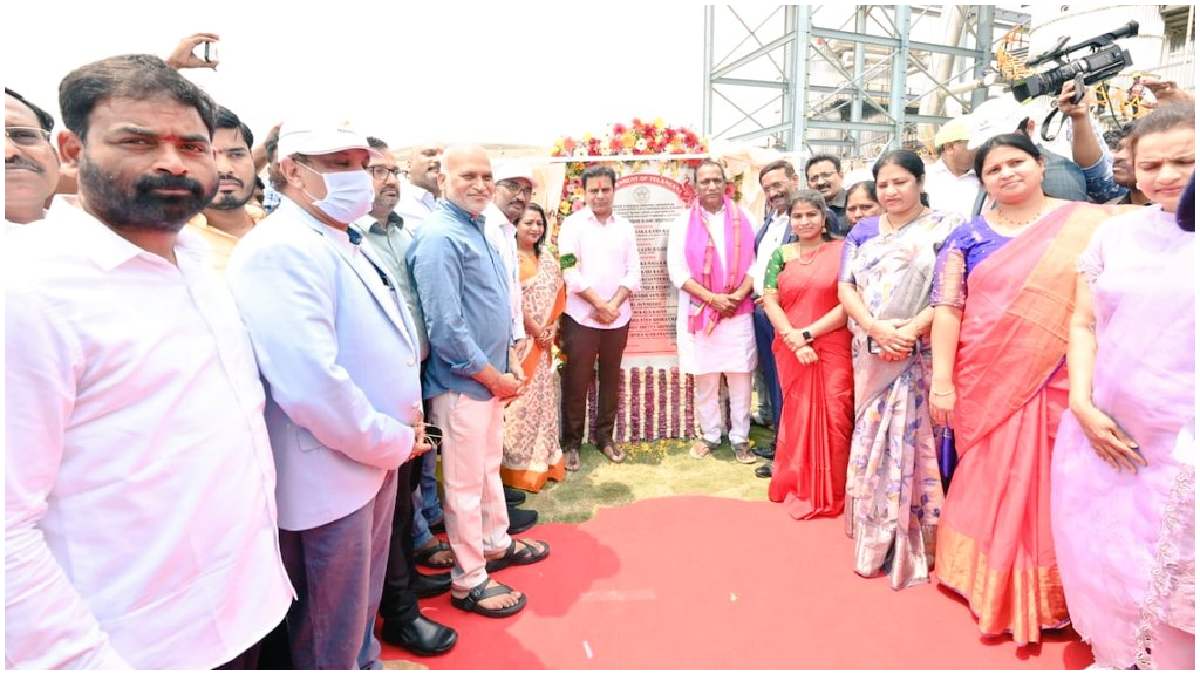 లీచెట్ శుద్ధి ప్లాంట్‌ను ప్రారంభించిన కేటీఆర్ 250 కోట్లతో నిర్మించిన