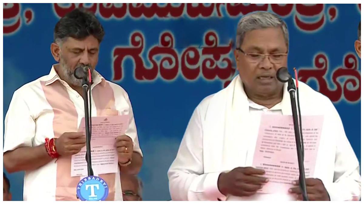 Karnataka CM Swearing In Ceremony LIVE: కర్నాటక 24వ సీఎంగా సిద్ధరామయ్య ప్రమాణ స్వీకారం