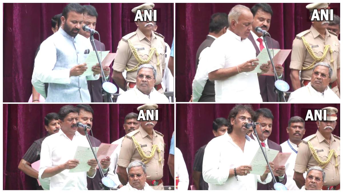 కన్నడనాట కొలువుదీరిన కొత్త మంత్రివర్గం: శాఖల కేటాయింపుపై మల్లగుల్లాలు