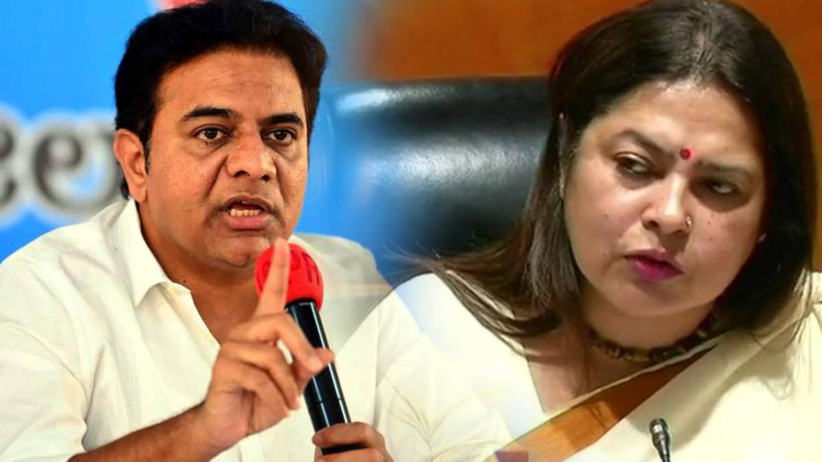 బాగ్ మంత్రి బాగ్! కేంద్రమంత్రి మీనాక్షి లేఖిపై మంత్రి కేటీఆర్ సెటైర్లు