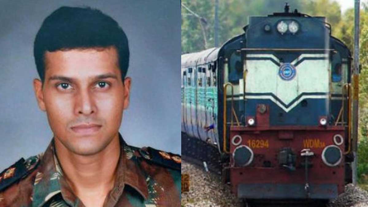 మేజర్ సందీప్ ఉన్నికృష్ణన్ కు ఇండియన్ రైల్వే అద్భుత నివాళి