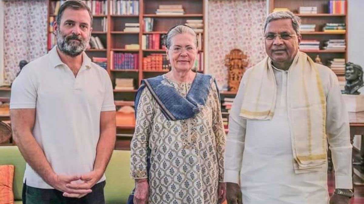 సోనియా గాంధీ ఇంటి గేట్ ముందే సిద్దరామయ్యను నిలేసిన సెక్యూరిటీ, సీఎం అయితే!