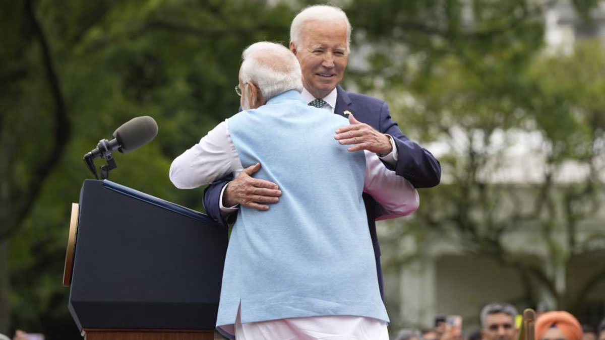 వైట్ హౌస్ కొత్తేమీ కాదు: చరిత్రలో తొలిసారి: మోదీ కోసం- ఆప్యాయంగా ఆలింగనం