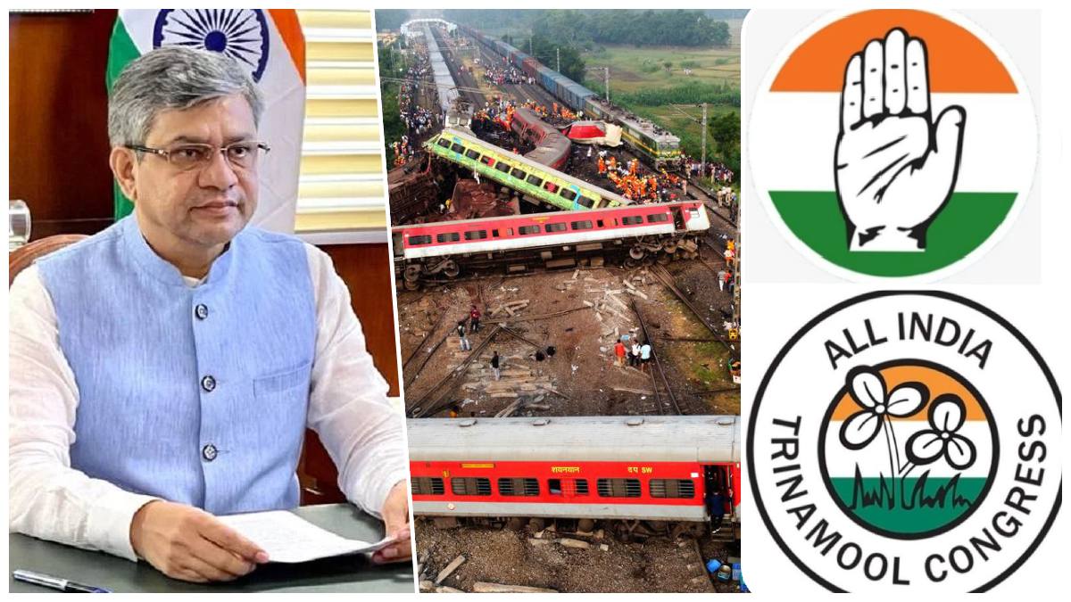 ఒడిశా రైలుప్రమాదం: రైల్వేమంత్రి అశ్వినీ వైష్ణవ్ రాజీనామా చేయాలి; కాంగ్రెస్, టీఎంసి డిమాండ్!!