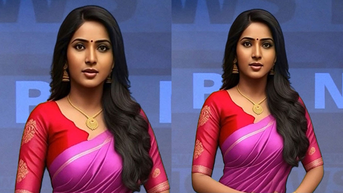 తెలుగు న్యూస్ ఛానల్లో AI యాంకర్ మాయ; రియల్ యాంకర్లకు ఆర్టిఫీషియల్ ఇంటలిజన్స్ షాక్!!