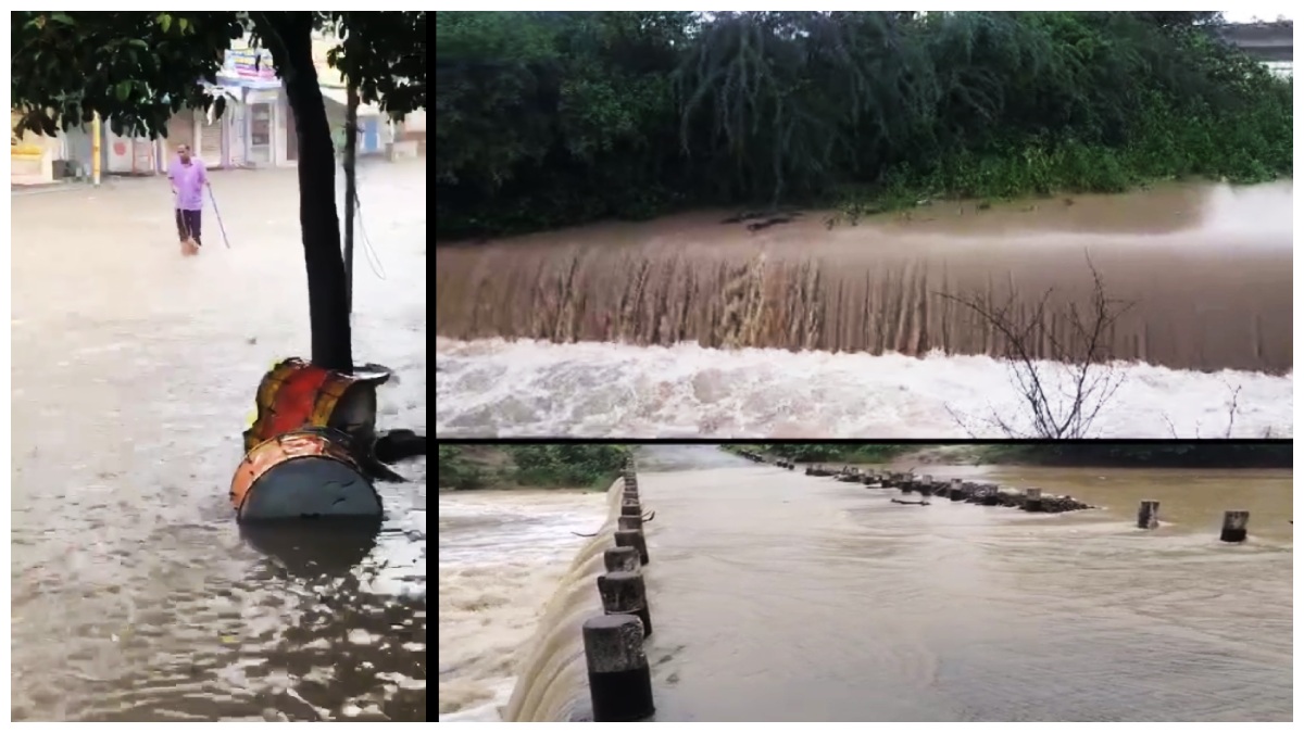 ఓరుగల్లులో జోరువాన: పొంగిపొరలుతున్న వాగులు; రాకపోకలు బంద్; తాజా అప్డేట్!!