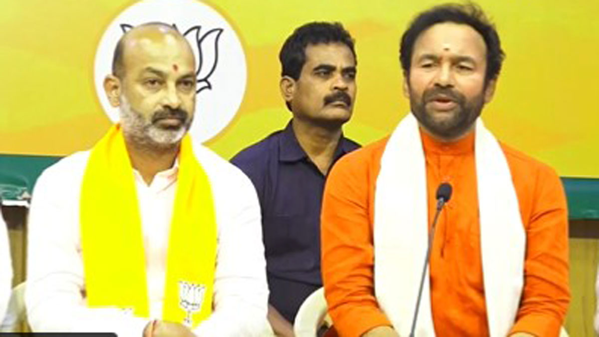 ఆ ప్రచారాన్ని నమ్మొద్దు: ప్రెస్‌మీట్‌లో కిషన్ రెడ్డి, బండి సంజయ్ కీలక వ్యాఖ్యలు