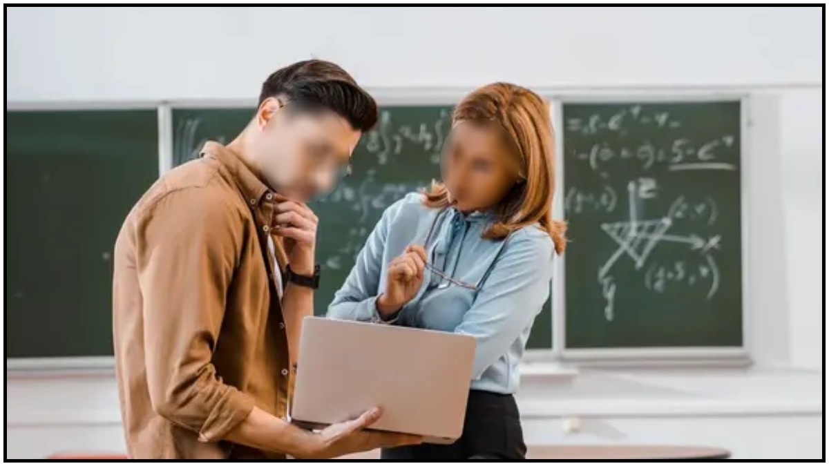 ప్రభుత్వ స్కూల్ లో మేడమ్ మీద కన్ను వేసిన సీనియర్ టీచర్, కట్ చేస్తే రూమ్ లో !