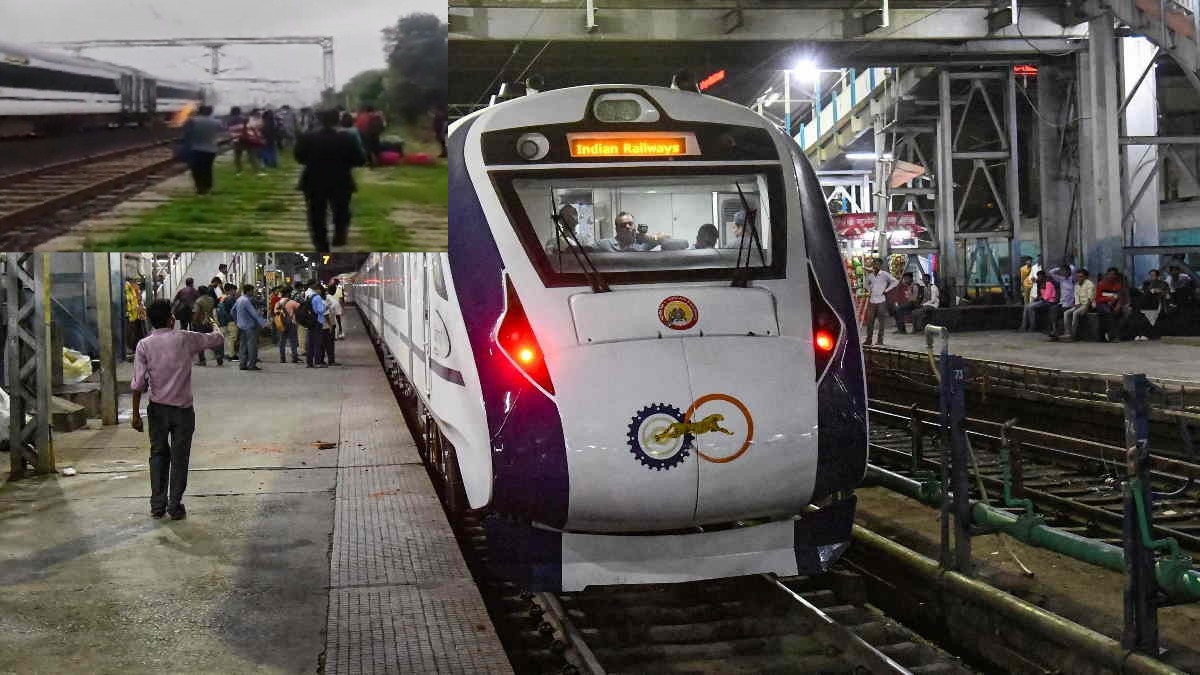 వందేభారత్ రైళ్లో మంటలు- ప్రయాణీకుల అలర్ట్, తప్పిన ప్రమాదం..!!