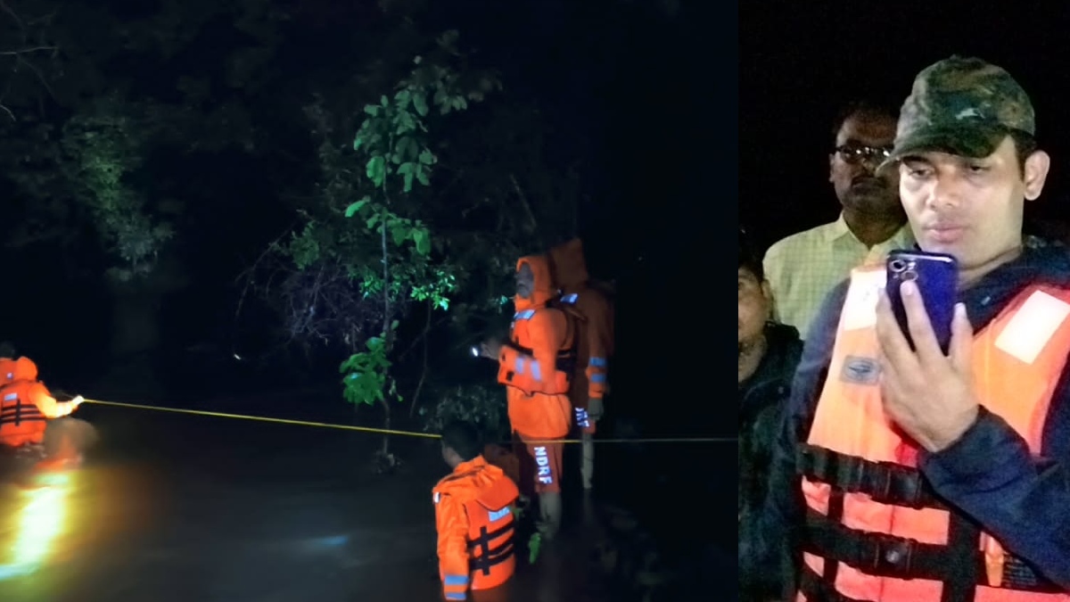 ముత్యాలధార జలపాతం వద్ద పర్యాటకులు సేఫ్.. 82మందిని రక్షించిన ఎన్డీఆర్ఎఫ్ బృందాలు!!