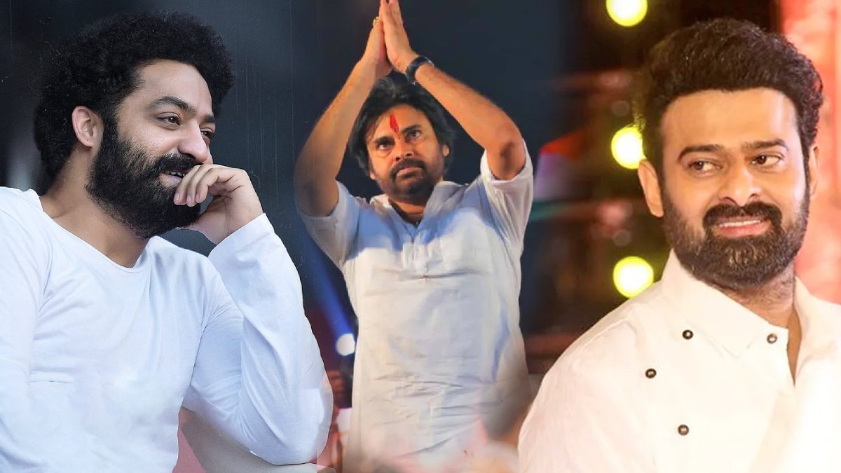 పవన్ సభలో తారక్.. ప్రభాస్ ఫ్యాన్స్ , కానీ - మద్దతు ఎటో తేల్చేసారు..!!