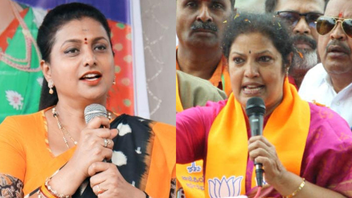 పురందేశ్వరి పై మంత్రి రోజా కీలక వ్యాఖ్యలు - చంద్రబాబు మాట్లాడితే..!!