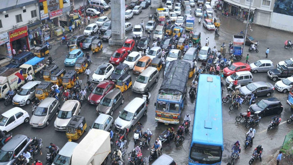 Traffic diversions in some routes in Hyderabad city, due to president visit on July 4th