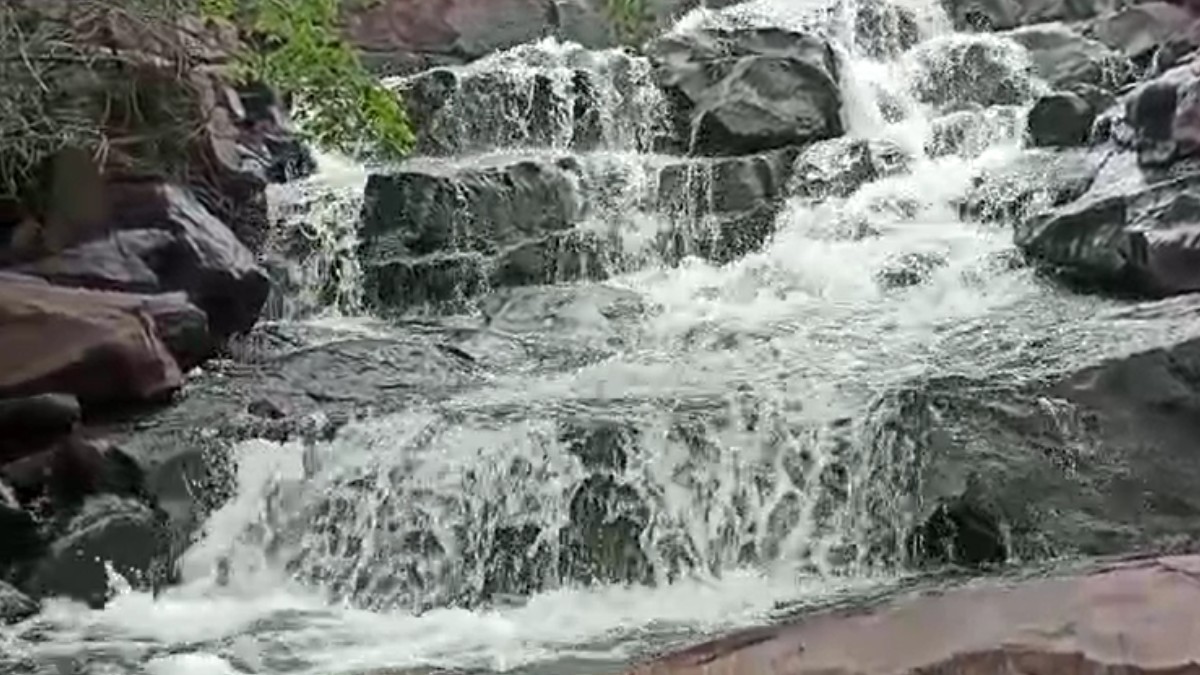 waterfalls Videos: ఆకాశగంగ జాలువారినట్టు.. వెలుగులోకి ముత్యాల ధార, చిట్టి ముత్యాలధార; గుండం జలపాతాలు!!