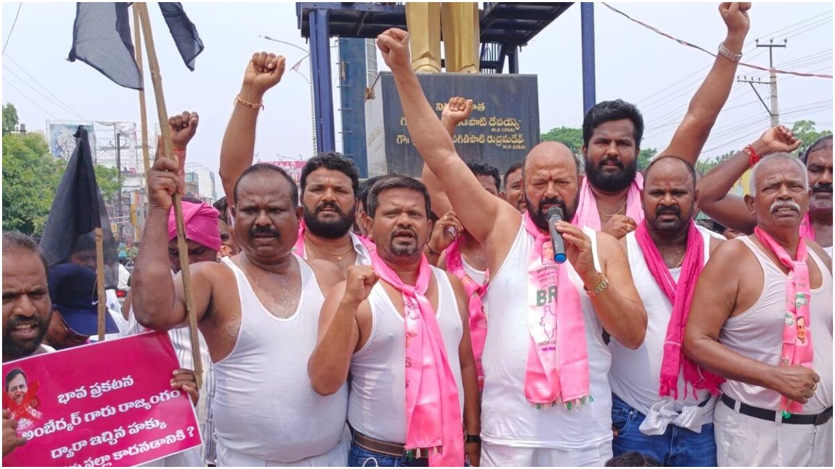 పల్లా వర్సెస్ ముత్తిరెడ్డి: తాడోపేడో తేల్చుకుంటా.. అర్ధనగ్న ప్రదర్శనతో ...