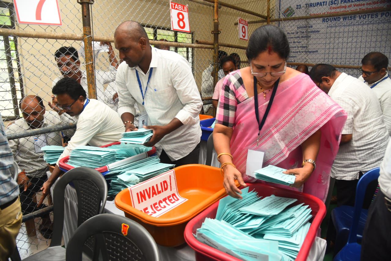 పెద్దపల్లిలో కాంగ్రెస్ అధిక్యం