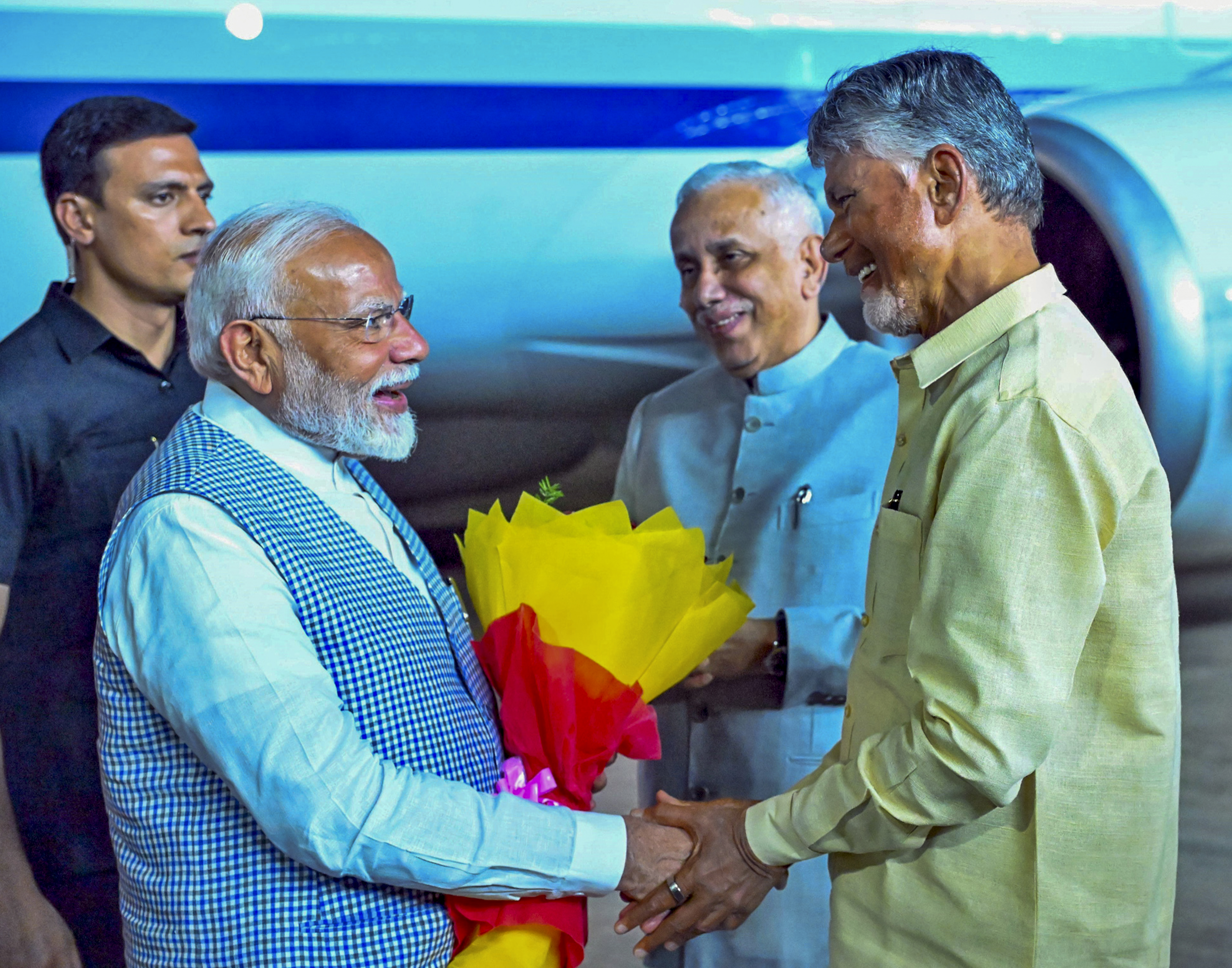 Chandrababu and Modi