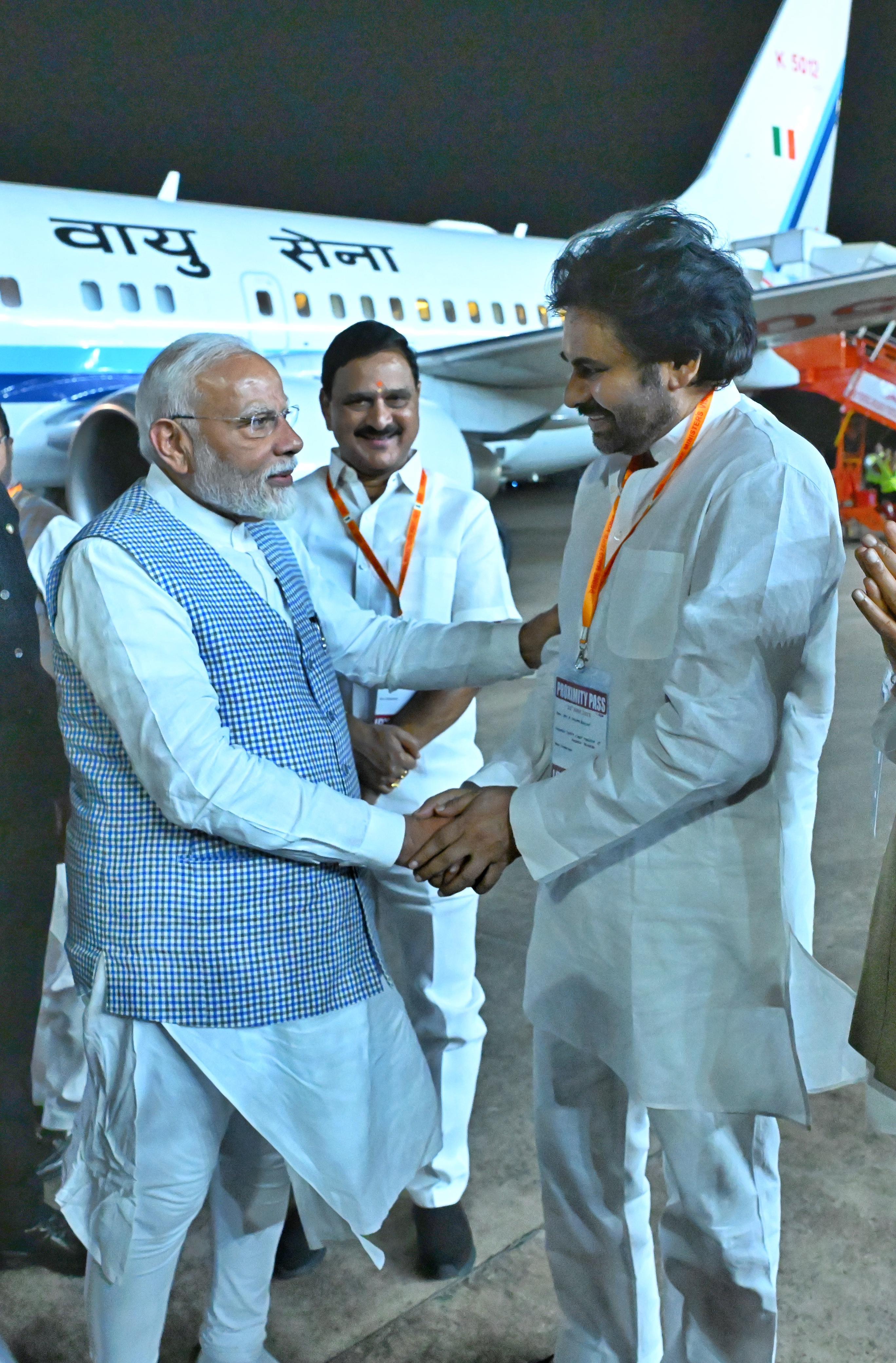 Pawan Kalyan and Modi