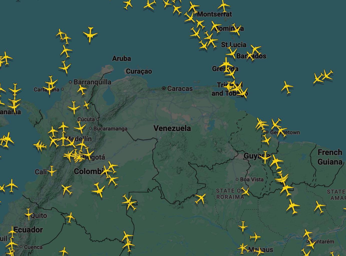 Venezuela airspace