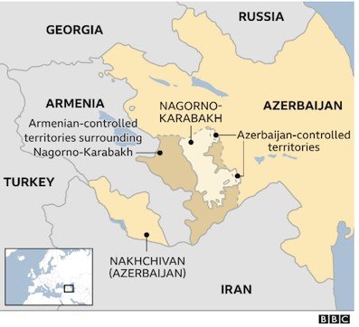 A map of the region A map of the region