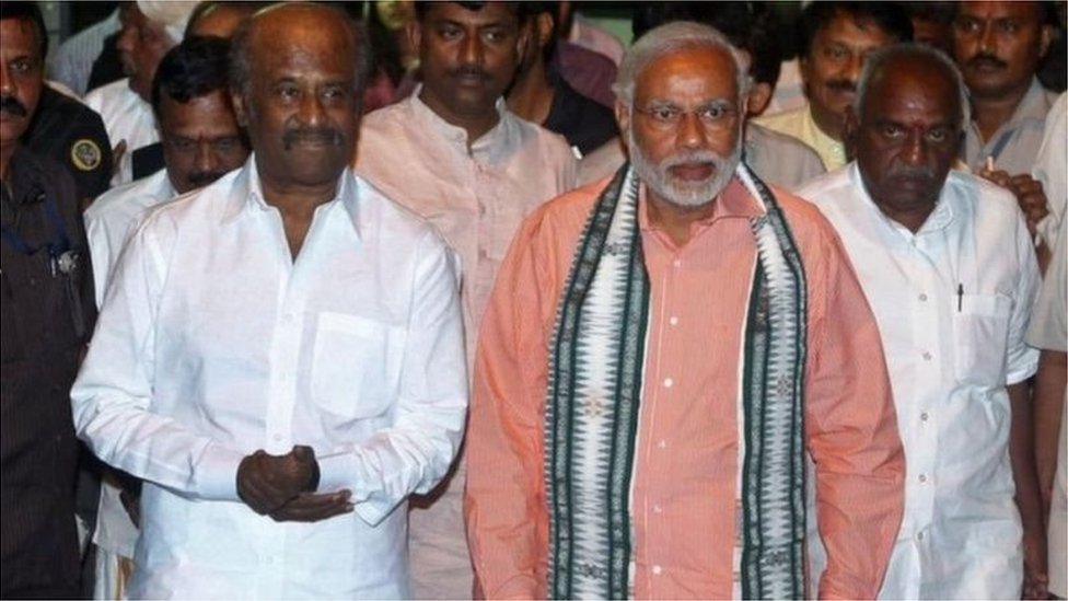 మోదీతో రజనీకాంత్ మోదీతో రజనీకాంత్