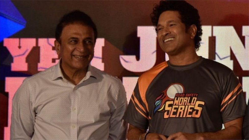 సునీల్ గావస్కర్, సచిన్ టెండూల్కర్ సునీల్ గావస్కర్, సచిన్ టెండూల్కర్