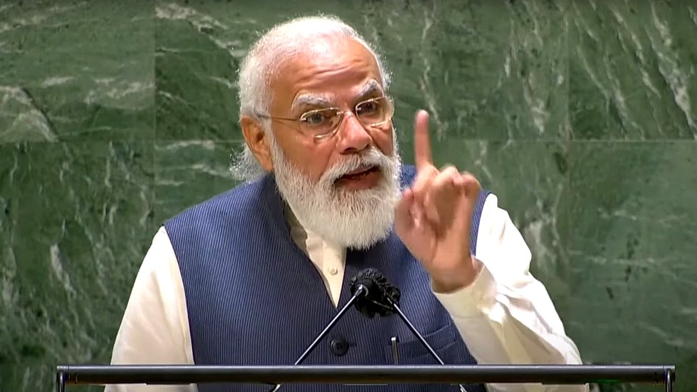ఐక్యరాజ్య సమితి జనరల్ అసెంబ్లీలో నరేంద్ర మోదీ ప్రసంగం ఐక్యరాజ్య సమితి జనరల్ అసెంబ్లీలో నరేంద్ర మోదీ ప్రసంగం